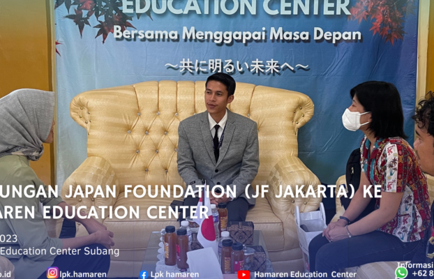 在インドネシア日本国大使館の労働官、浜連日本語学校の技能実習生育成センターを訪問